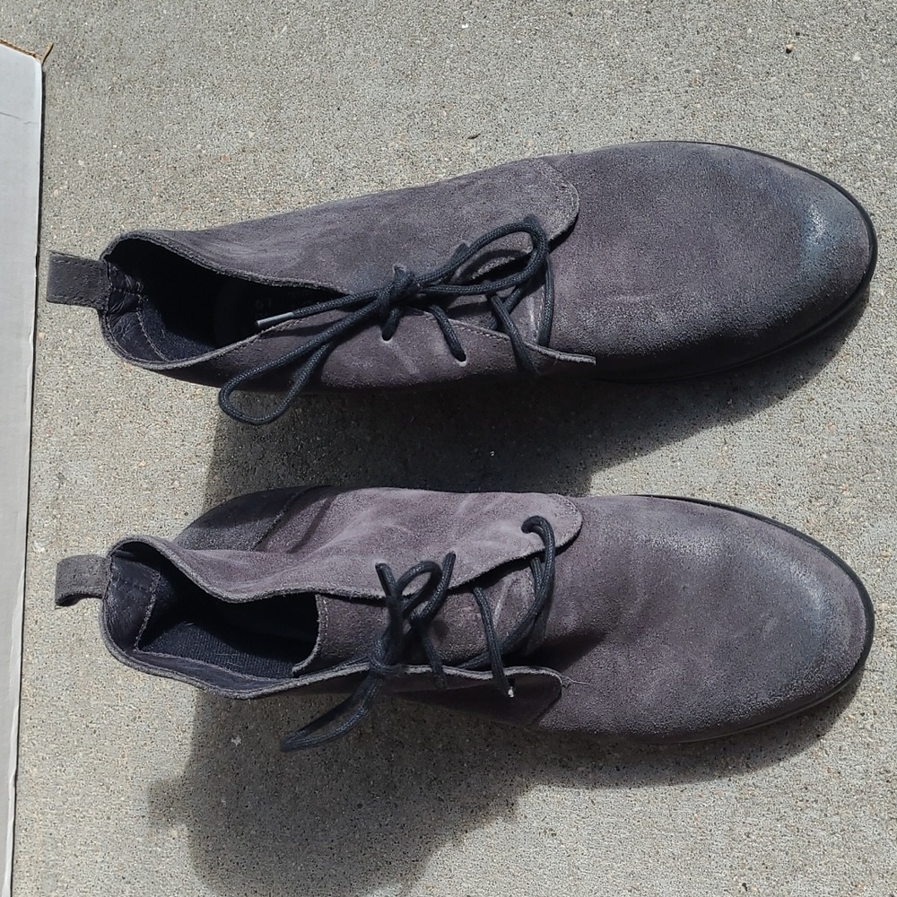 Naot Levanto Ankle Boots women's size 40 (9) Grey Lace up booties